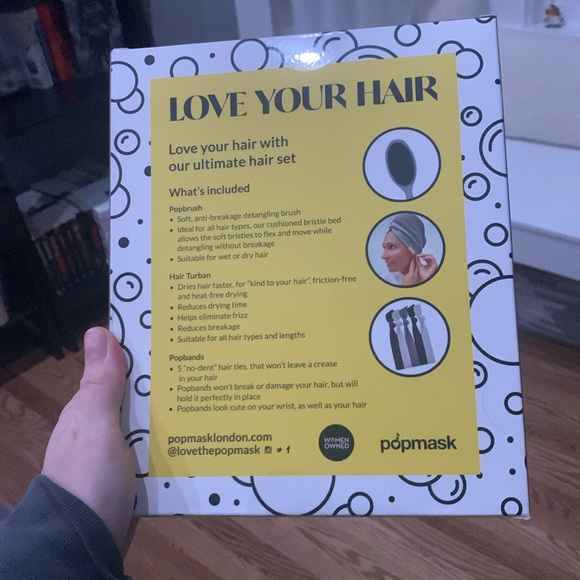 Popmask ultimate hair set: love your hair in grey - Picture 2 of 3